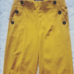 Mustard slacks